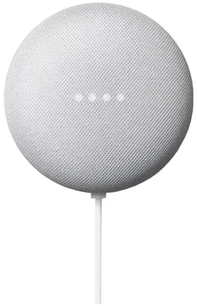 Google Nest Mini - Kalkhvit (Nordisk versjon)
